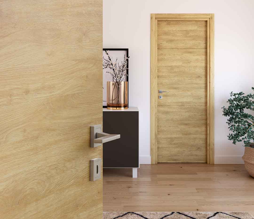 Poignée porte design - Portes Design, pose porte d'intérieur design -  Poignée de porte en alumini…